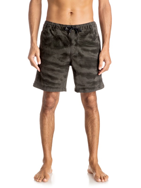 quiksilver, Battered Tie Dye 17" - Short, URBAN GREY (krn0) 0 Battered Tie Dye 17" - Short EQYWS03356 Quiksilver