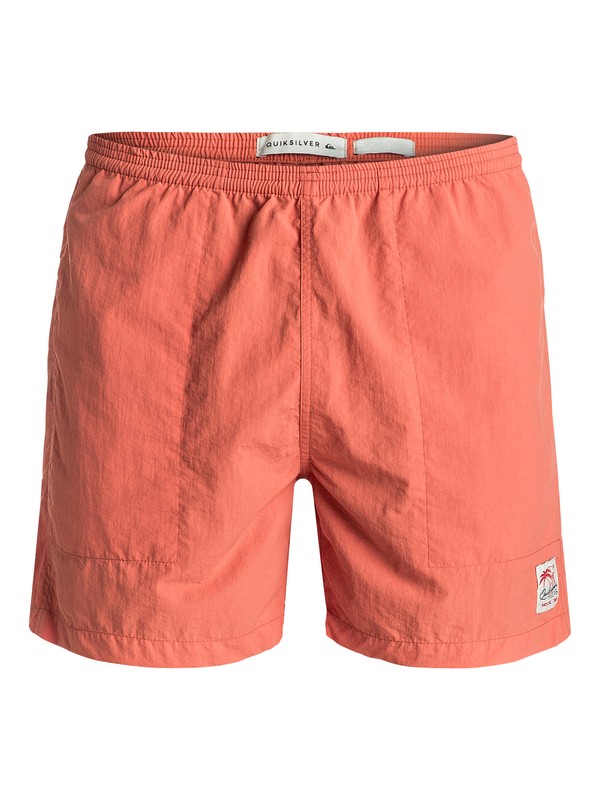quiksilver, Dynasty Walls 16" - Short, BURNT SIENNA (nmh0) 0 Dynasty Walls 16" - Short Orange EQYWS03357 Quiksilver