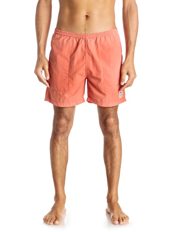 quiksilver, Dynasty Walls 16" - Short, BURNT SIENNA (nmh0) 0 Dynasty Walls 16" - Short Orange EQYWS03357 Quiksilver