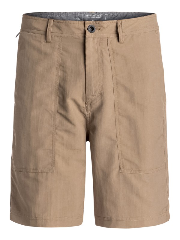 0 Tactics Amphibian 19" - Amphibian Shorts Beige EQYWS03361 Quiksilver