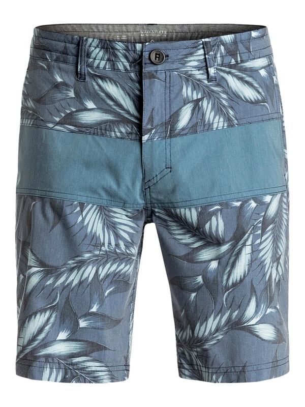 0 The Panel Amphibian 19" - Shorts Blue EQYWS03365 Quiksilver