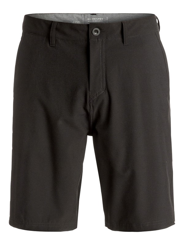 quiksilver, Solid Amphibian 21" Amphibian Shorts, BLACK (kvj0) 0 Solid Amphibian 21" Amphibian Shorts Black EQYWS03366 Quiksilver