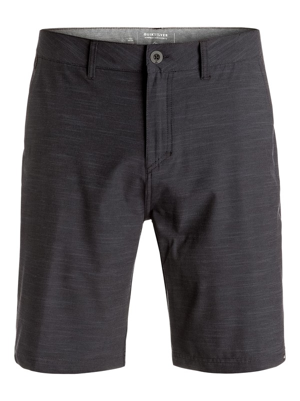 quiksilver, Slubbed Amphibian 21" Amphibian Shorts, BLACK (kvj0) 0 Slubbed Amphibian 21" Amphibian Shorts Black EQYWS03373 Quiksilver