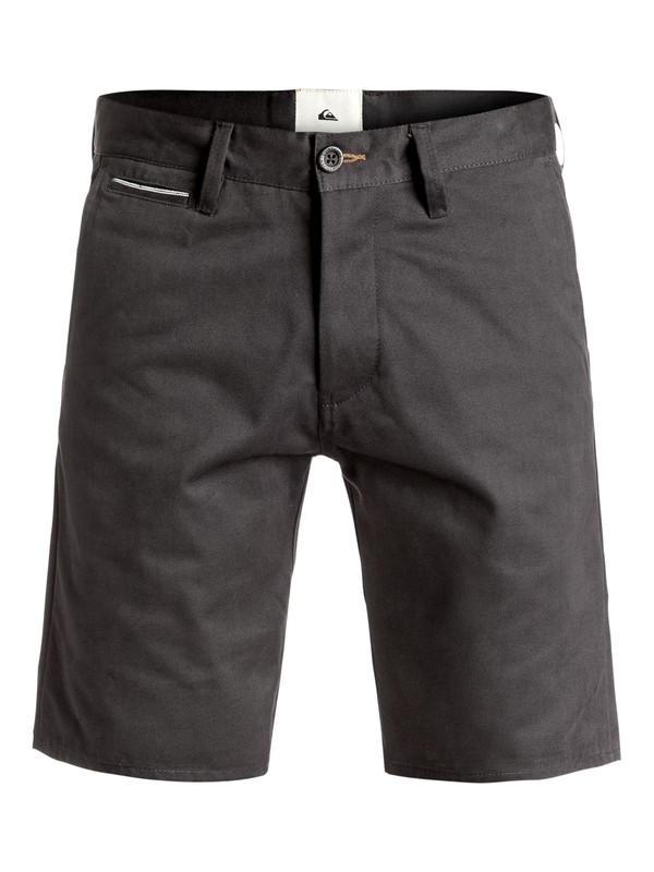 quiksilver, The Selvedge 19" - Short, TARMAC (kta0) 0 The Selvedge 19" - Short Noir EQYWS03375 Quiksilver