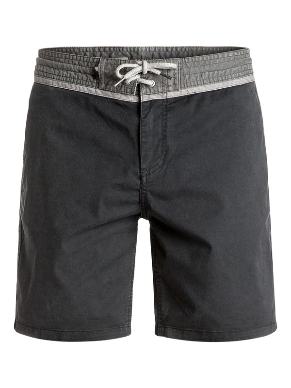 quiksilver, Street Vee 18" - Short type boardshort, BLACK (kvj0) 0 Street Vee 18" - Short type boardshort Noir EQYWS03401 Quiksilver