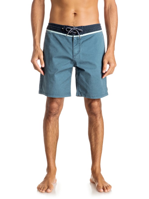 quiksilver, Street Vee 18" - Short type boardshort, NAVY BLAZER (byj0) 0 Street Vee 18" - Short type boardshort Bleu EQYWS03401 Quiksilver