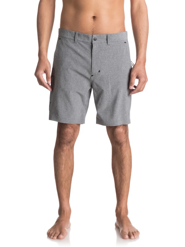 quiksilver, Amahai - Short technique, LIGHT GREY HEATHER (sgrh) 0 Amahai - Short technique EQYWS03426 Quiksilver