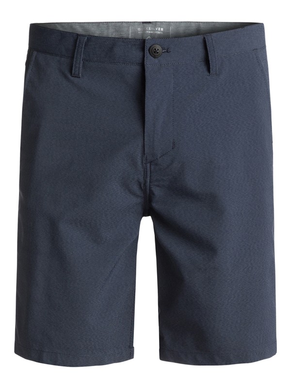 0 Transit Twill Amphibian 19" - Amphibian Shorts Blue EQYWS03433 Quiksilver