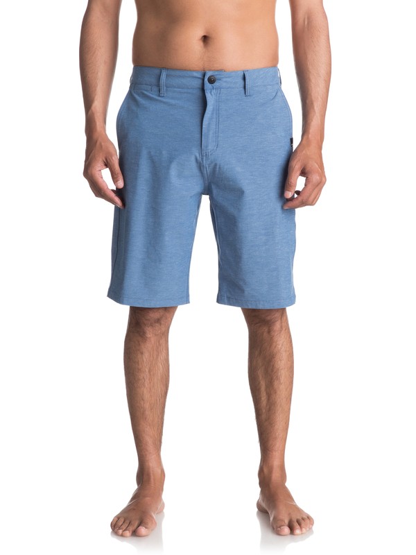 quiksilver, Union Heather Amphibian 21" Amphibian Shorts, FEDERAL BLUE (bnc0) 0 Union Heather Amphibian 21" Amphibian Shorts Blue EQYWS03440 Quiksilver