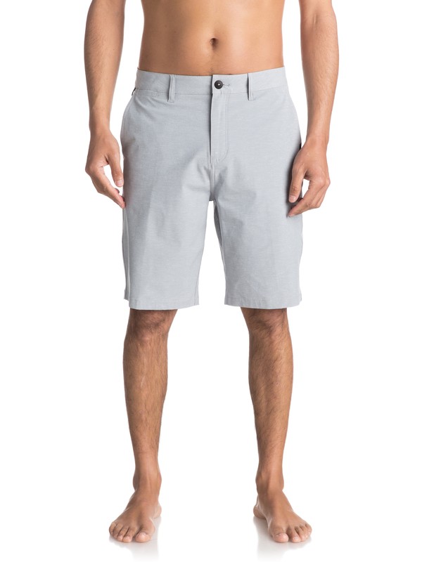 quiksilver, Union Heather Amphibian 21" Amphibian Shorts, SLEET (szp0) 0 Union Heather Amphibian 21" Amphibian Shorts Grey EQYWS03440 Quiksilver