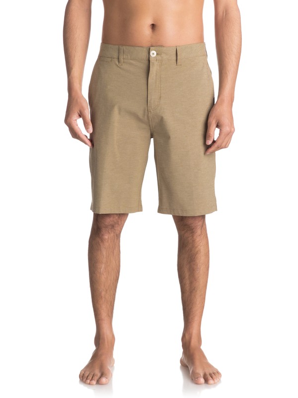 quiksilver, Union Heather Amphibian 21" Amphibian Shorts, ELMWOOD (tmp0) 0 Union Heather Amphibian 21" Amphibian Shorts Beige EQYWS03440 Quiksilver