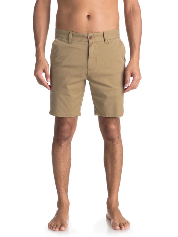 quiksilver, Spratt Chino Shorts, ELMWOOD (tmp0) 0 Spratt Chino Shorts Beige EQYWS03460 Quiksilver