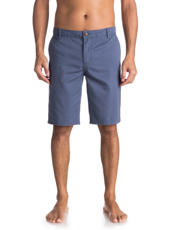 quiksilver, New Everyday 20" - Chino Shorts, VINTAGE INDIGO (byl0) 0 New Everyday 20" - Chino Shorts Blue EQYWS03468 Quiksilver