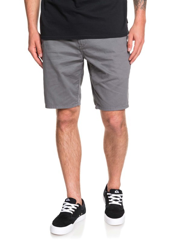 quiksilver, New Everyday 20" - Chino Shorts, QUIET SHADE (kze0) 0 New Everyday 20" - Chino Shorts Black EQYWS03468 Quiksilver