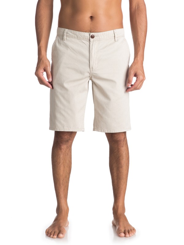 quiksilver, New Everyday 20" - Chino Shorts, OATMEAL (tfl0) 0 New Everyday 20" - Chino Shorts Beige EQYWS03468 Quiksilver