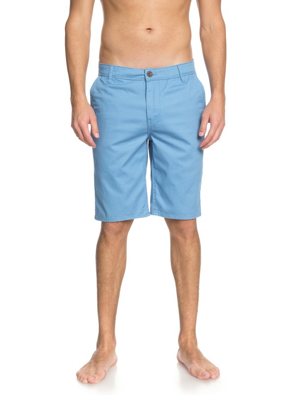 quiksilver, New Everyday 20" - Chino Shorts, SILVER LAKE BLUE (bjq0) 0 New Everyday 20" - Chino Shorts Blue EQYWS03468 Quiksilver