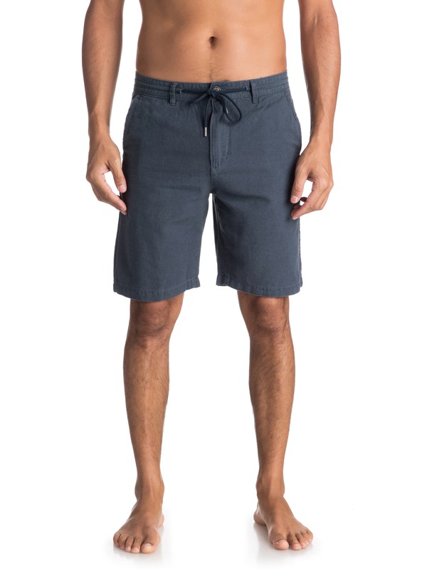 quiksilver, Wislab - Short en sergé, BLUE NIGHTS (bst0) 0 Wislab - Short en sergé Bleu EQYWS03478 Quiksilver
