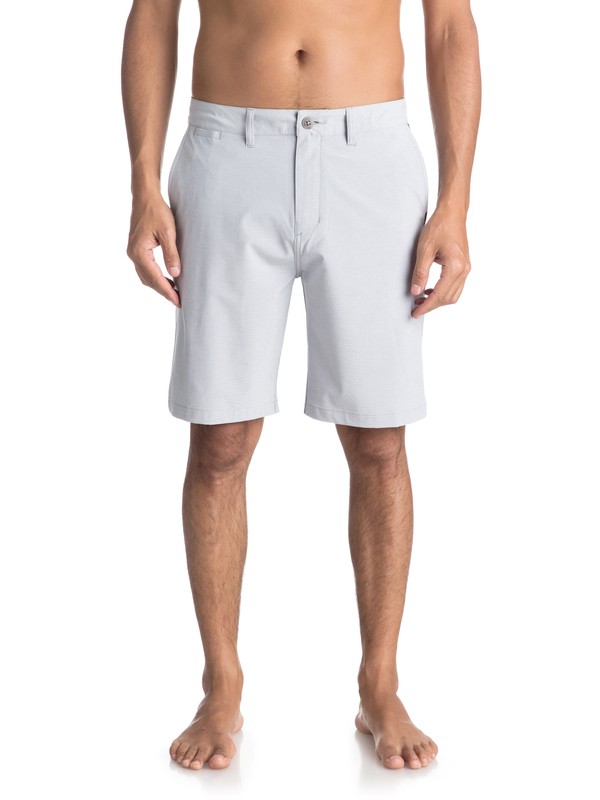 quiksilver, Men's Union Heather 20" Amphibian Shorts, SLEET (szp0) 0 Men's Union Heather 20" Amphibian Shorts Grey EQYWS03488 Quiksilver