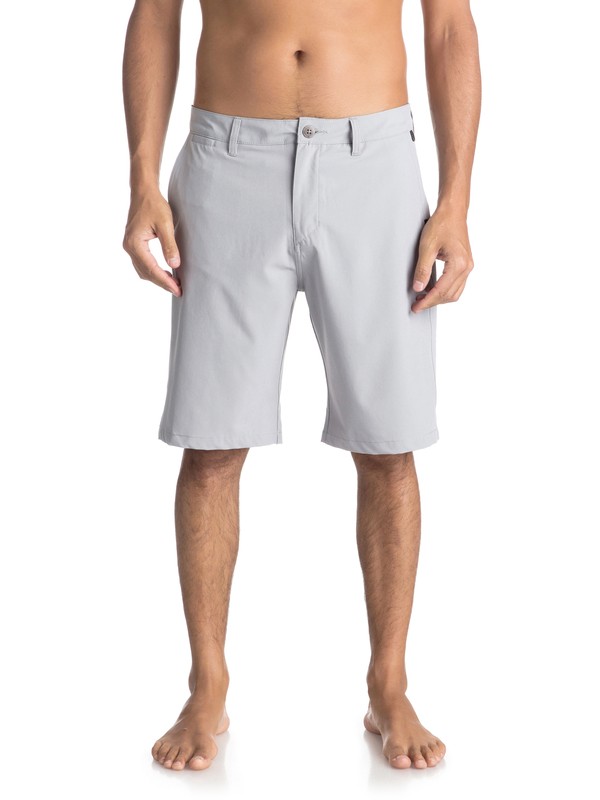 quiksilver, Union 21" - Amphibian Shorts, SLEET (szp0) 0 Union 21" - Amphibian Shorts Grey EQYWS03491 Quiksilver