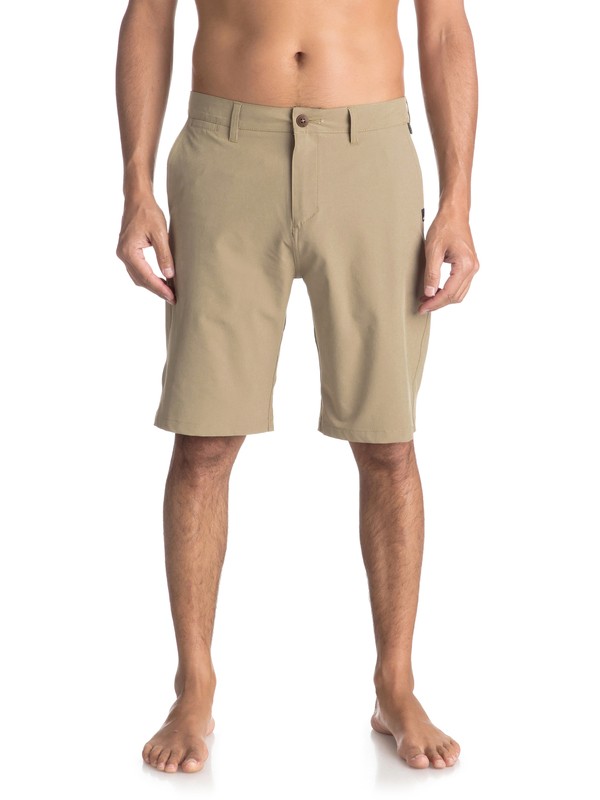 quiksilver, Union 21" - Amphibian Shorts, ELMWOOD (tmp0) 0 Union 21" - Amphibian Shorts Beige EQYWS03491 Quiksilver