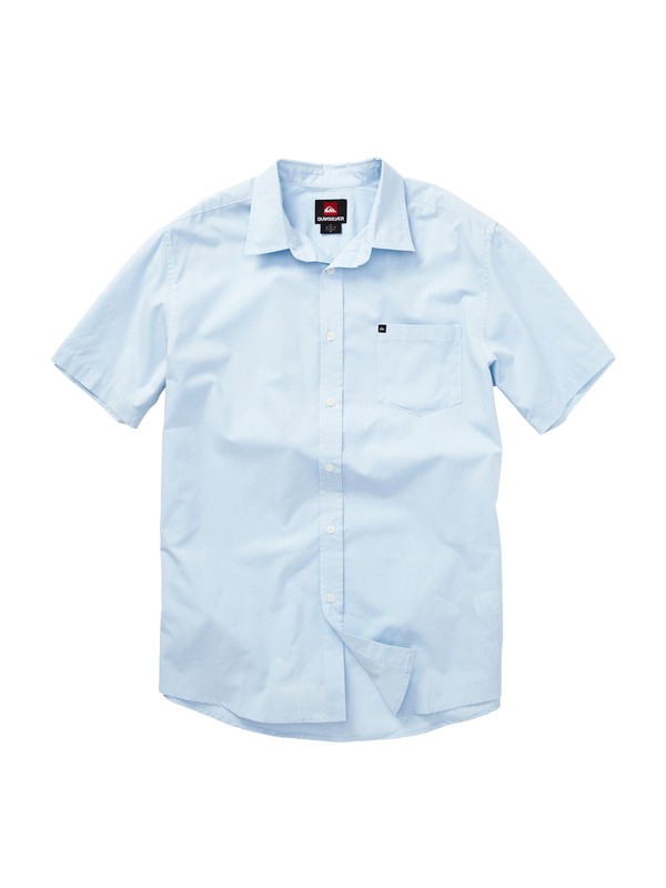 quiksilver, Allman Short Sleeve Shirt, ICICLE (bfg0) 0 Allman Short Sleeve Shirt EQYWT00031 Quiksilver