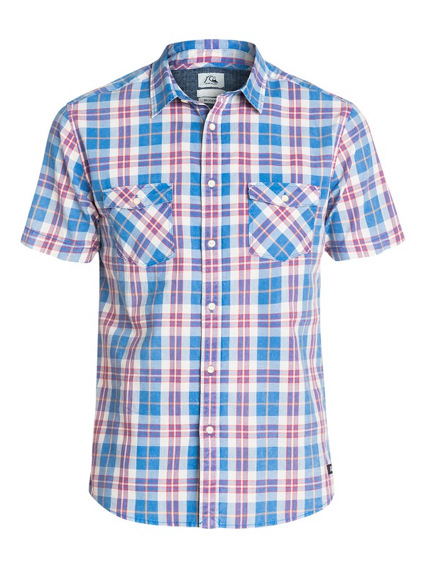 quiksilver, Tantiv Short Sleeve Modern Fit Shirt, TANTIV OLYMPIAN BLUE (bqz3) 0 Tantiv Short Sleeve Modern Fit Shirt EQYWT03143 Quiksilver