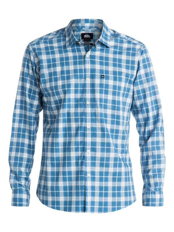quiksilver, Everyday Check Long Sleeve Shirt, EVERYDAY CHECK ANGEL (bfg2) 0 Everyday Check Long Sleeve Shirt EQYWT03183 Quiksilver