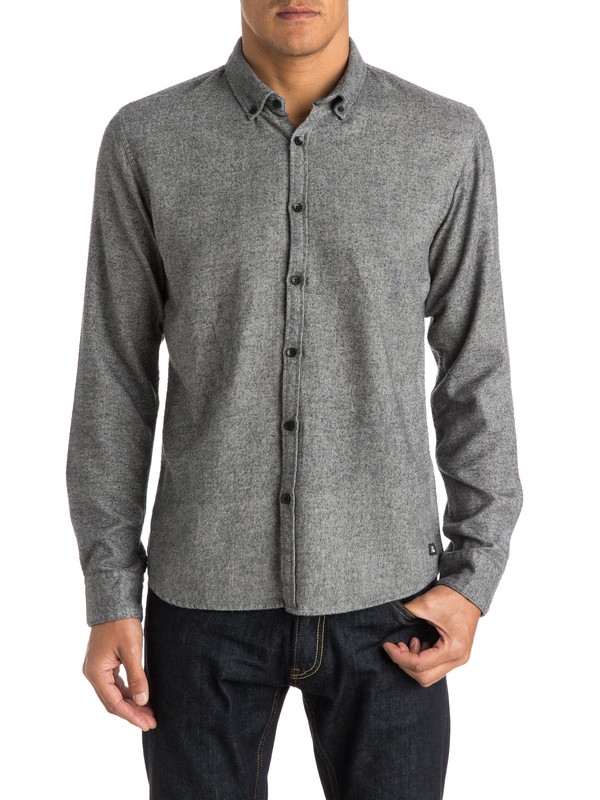 quiksilver, Turfman Long Sleeve Shirt, CASTLEROCK (kpv0) 0 Turfman Long Sleeve Shirt EQYWT03217 Quiksilver