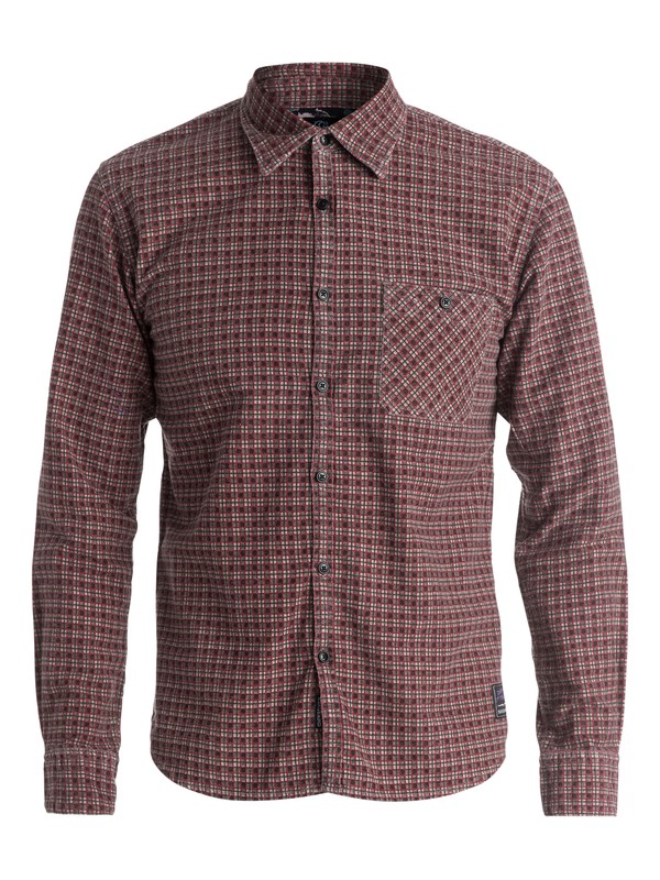quiksilver, No Integrity Long Sleeve Shirt, NO INTEGRITY TARMAC (kta1) 0 No Integrity Long Sleeve Shirt EQYWT03223 Quiksilver
