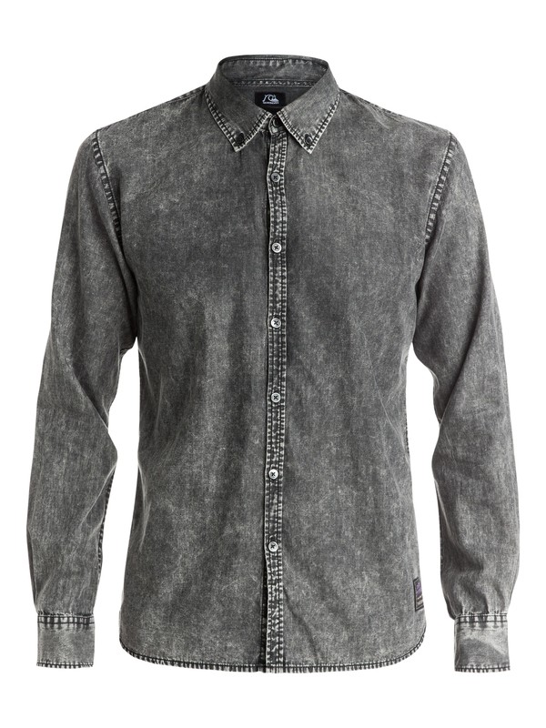 quiksilver, Dark Dream Long Sleeve Shirt, ANTHRACITE (kvj0) 0 Dark Dream Long Sleeve Shirt EQYWT03234 Quiksilver