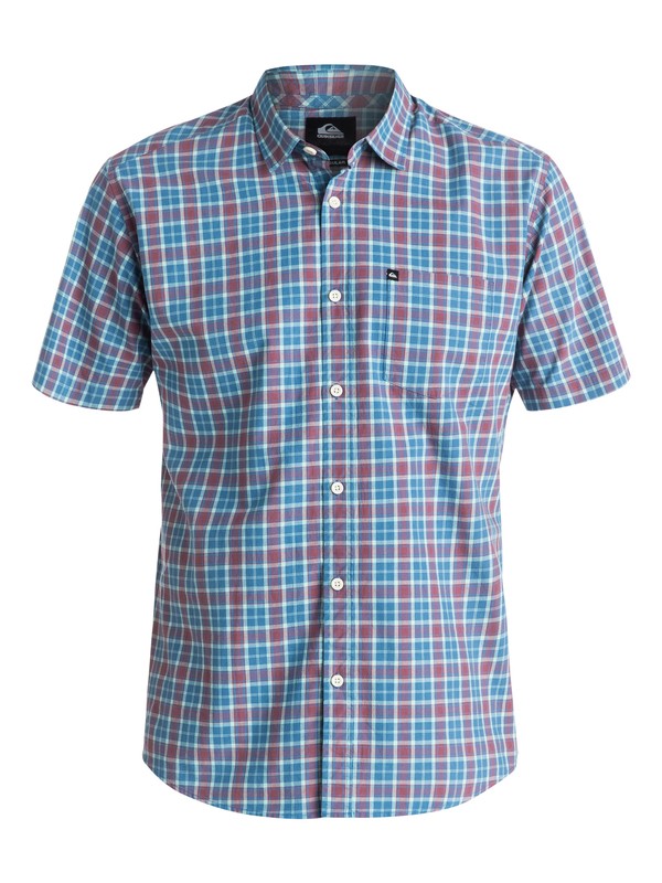 quiksilver, Everyday Check - Chemise manches courtes, EVERYDAY CHECK FEDERAL POP (bnc1) 0 Everyday Check - Chemise manches courtes EQYWT03269 Quiksilver