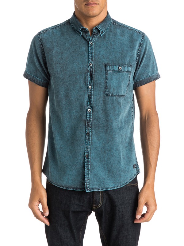 quiksilver, The Clackton Shirt, NIAGARA (bkt0) 0 The Clackton Shirt EQYWT03283 Quiksilver