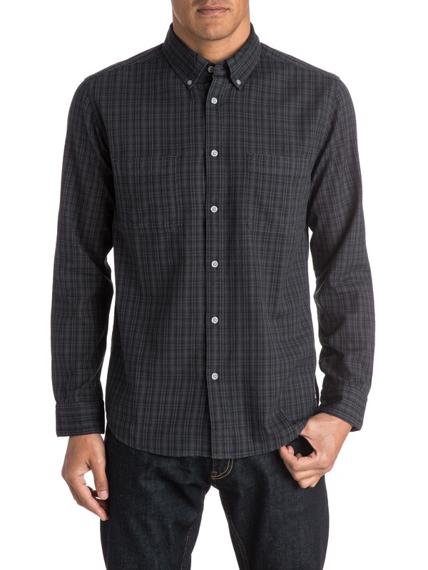 quiksilver, Sound Touch Long Sleeve Shirt, SOUND TOUCH ANTHRACITE (kvj1) 0 Sound Touch Long Sleeve Shirt EQYWT03288 Quiksilver
