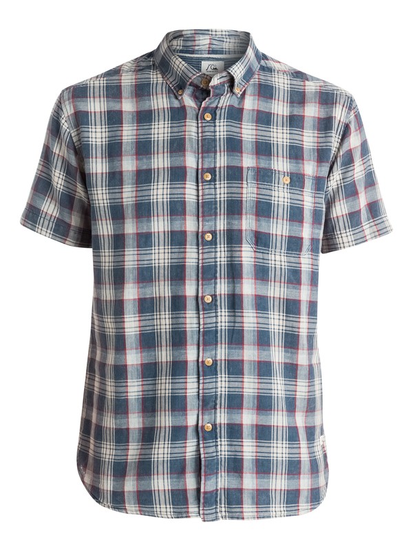 quiksilver, Brightshade - Chemise manches courtes, BRIGHTSHADE DARK DENIM (brq1) 0 Brightshade - Chemise manches courtes EQYWT03291 Quiksilver