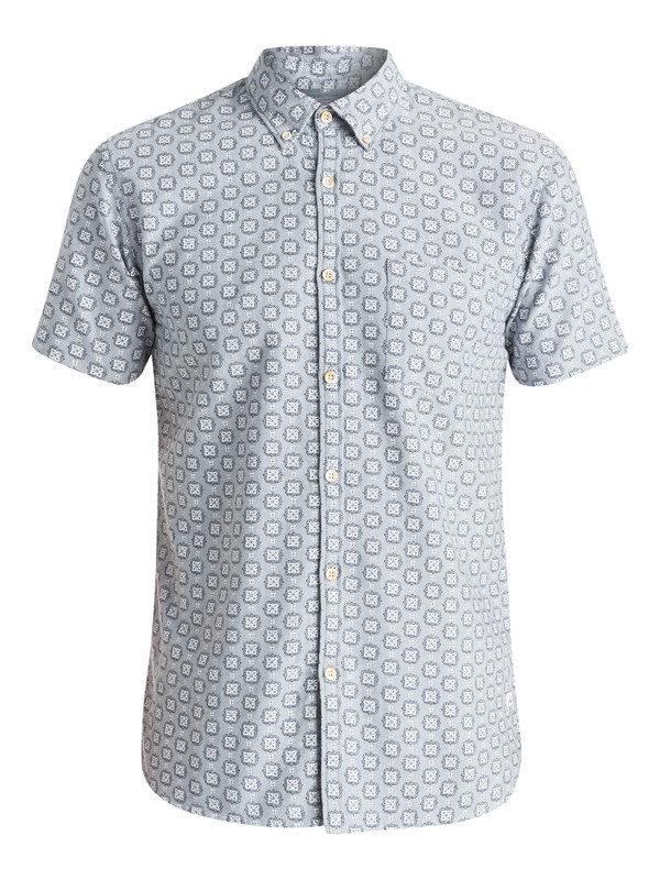 quiksilver, Plumes Oxford - Chemise manches courtes, PLUMES OXFORD FLINSTONE (sna6) 0 Plumes Oxford - Chemise manches courtes EQYWT03295 Quiksilver