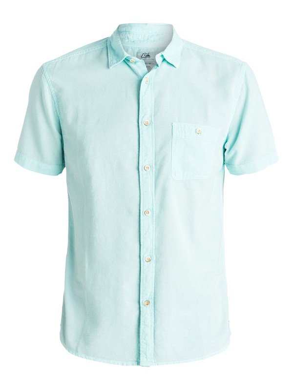 quiksilver, Time Box - Chemise manches courtes, ARUBA BLUE (bfk0) 0 Time Box - Chemise manches courtes EQYWT03298 Quiksilver