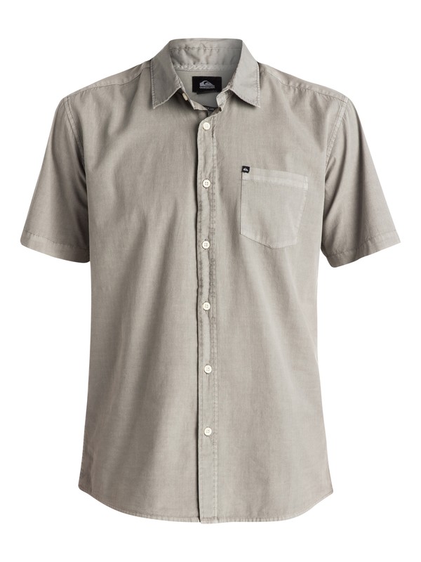 quiksilver, Everyday Solid - Chemise manches courtes, STEEPLE GRAY (smc0) 0 Everyday Solid - Chemise manches courtes EQYWT03302 Quiksilver
