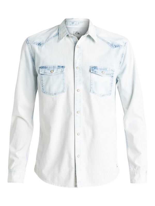 quiksilver, The Tripwell Light - Chemise manches longues, SNOW WHITE (wbk0) 0 The Tripwell Light - Chemise manches longues EQYWT03308 Quiksilver