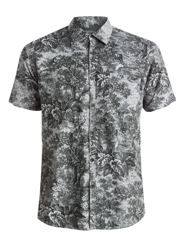 quiksilver, Sunset Tunnel Shirt - Chemise manches courtes, SUNSET TUNNELS DARK SHADOW (krp6) 0 Sunset Tunnel Shirt - Chemise manches courtes EQYWT03314 Quiksilver