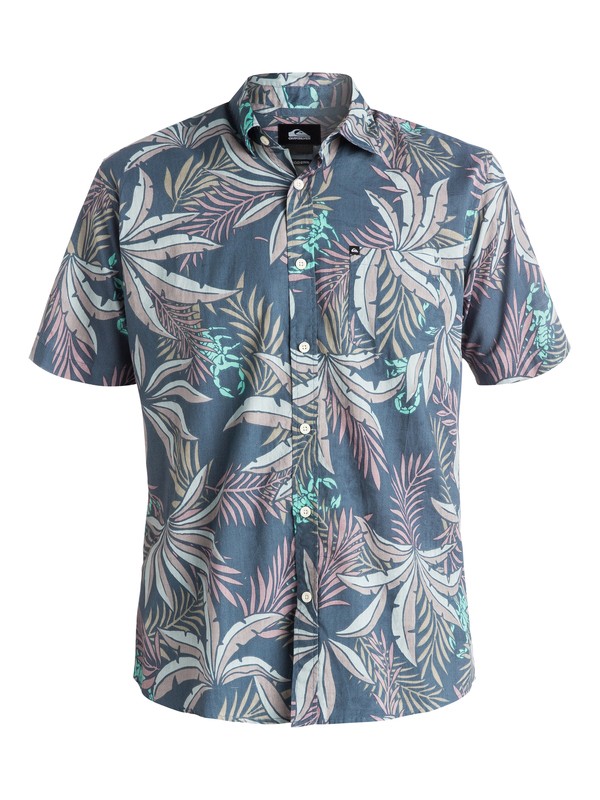 quiksilver, Everyday Before Dark - Chemise manches courtes, AFTERDARK NAVY (byj6) 0 Everyday Before Dark - Chemise manches courtes EQYWT03350 Quiksilver