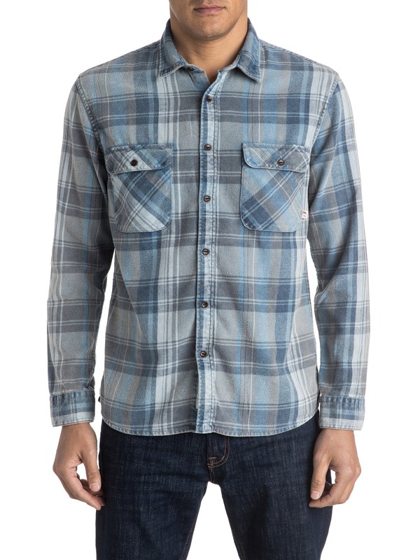 quiksilver, Happy Flannel - Chemise à manches longues, HAPPY CAPTAINS BLUE (bme1) 0 Happy Flannel - Chemise à manches longues EQYWT03352 Quiksilver
