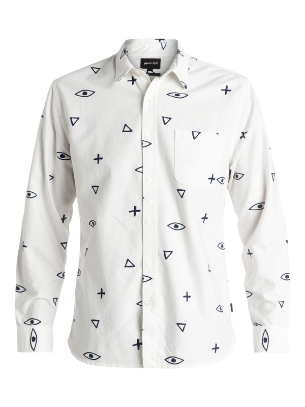 quiksilver, Eye For An Eye Flannel - Chemise à manches longues, SNOW WHITE (wbk0) 0 Eye For An Eye Flannel - Chemise à manches longues Blanc EQYWT03355 Quiksilver