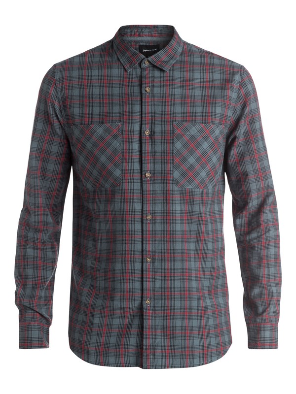 quiksilver, Five A Side - Chemise à manches longues, FIVE A SIDE STORMY (bzj1) 0 Five A Side - Chemise à manches longues Bleu EQYWT03359 Quiksilver