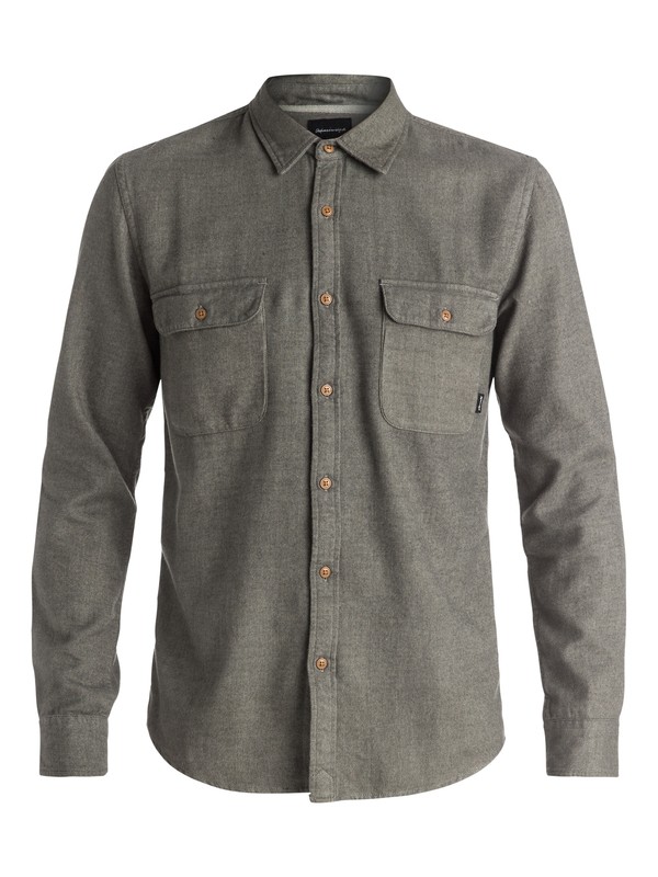 quiksilver, The Captaincy Flannel - Chemise à manches longues, DUSTY OLIVE (gpb0) 0 The Captaincy Flannel - Chemise à manches longues EQYWT03362 Quiksilver
