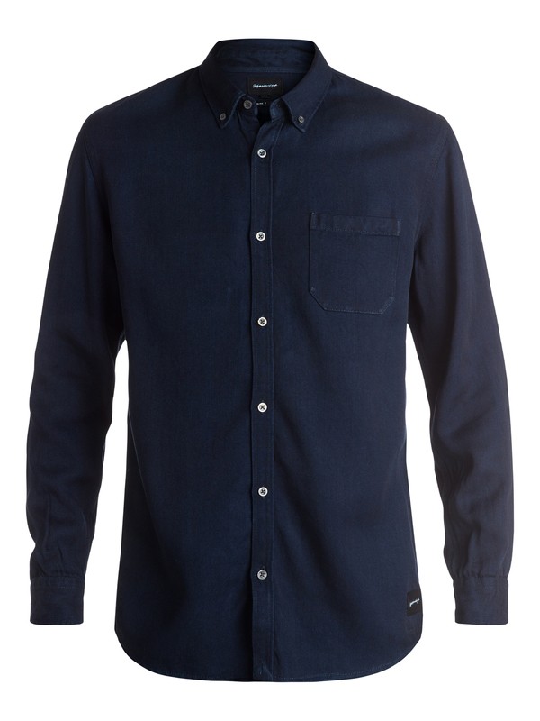 quiksilver, Curious Key - Chemise à manches longues, NAVY BLAZER (byj0) 0 Curious Key - Chemise à manches longues EQYWT03363 Quiksilver