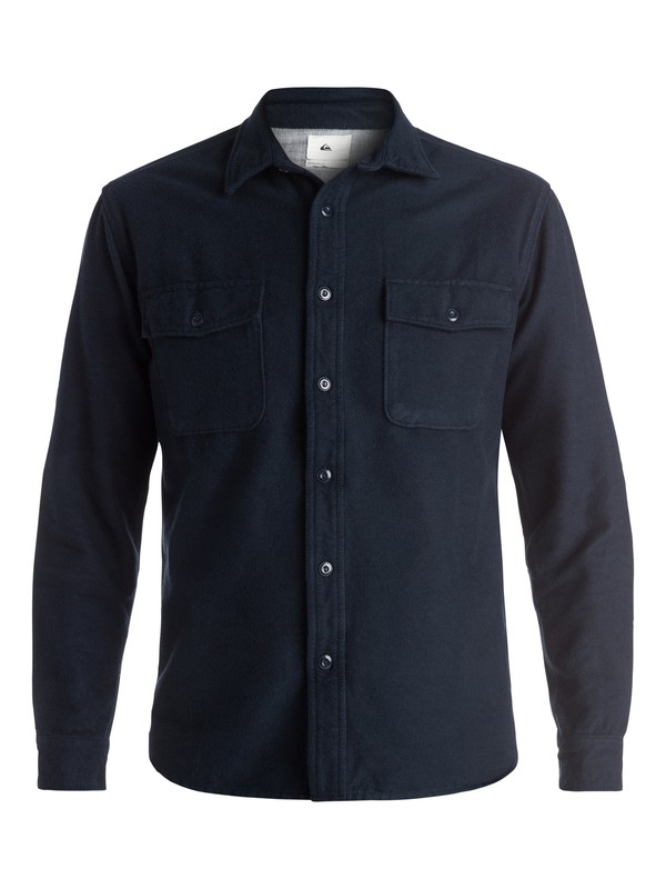 quiksilver, The Flannel - Chemise à manches longues, NAVY BLAZER (byj0) 0 The Flannel - Chemise à manches longues EQYWT03369 Quiksilver