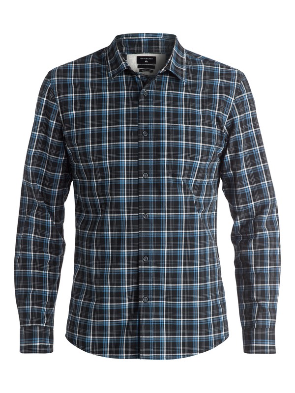 quiksilver, Everyday Check - Chemise à manches longues, CHECK BLACK (kvj1) 0 Everyday Check - Chemise à manches longues Noir EQYWT03382 Quiksilver