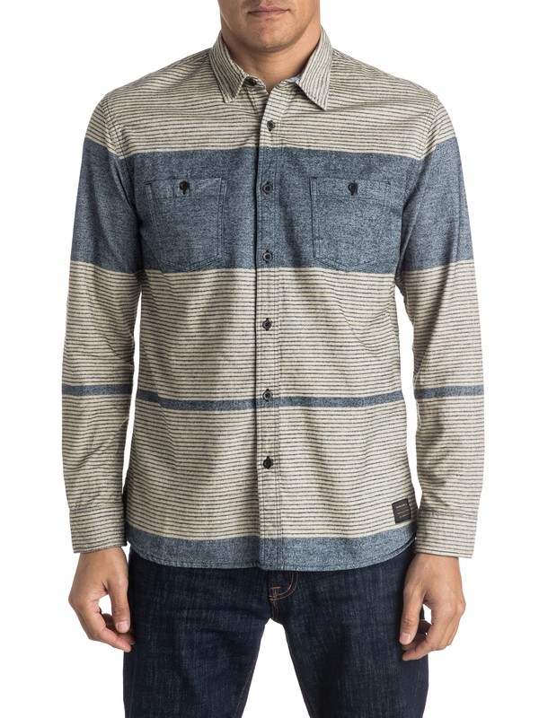 quiksilver, Retire Young Flannel - Chemise à manches longues, RETIRE YOUNG NAVY (byj3) 0 Retire Young Flannel - Chemise à manches longues EQYWT03383 Quiksilver