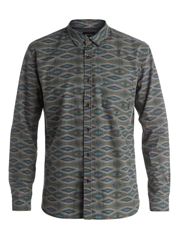 quiksilver, Dreamweaver - Chemise à manches longues, DREAMWEAVER 16 TARMAC (kta6) 0 Dreamweaver - Chemise à manches longues Noir EQYWT03393 Quiksilver