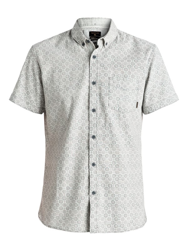 quiksilver, Spectrum Rips - Chemise à manches courtes, GREY SPECTRUM RIPS (sgr6) 0 Spectrum Rips - Chemise à manches courtes Gris EQYWT03456 Quiksilver